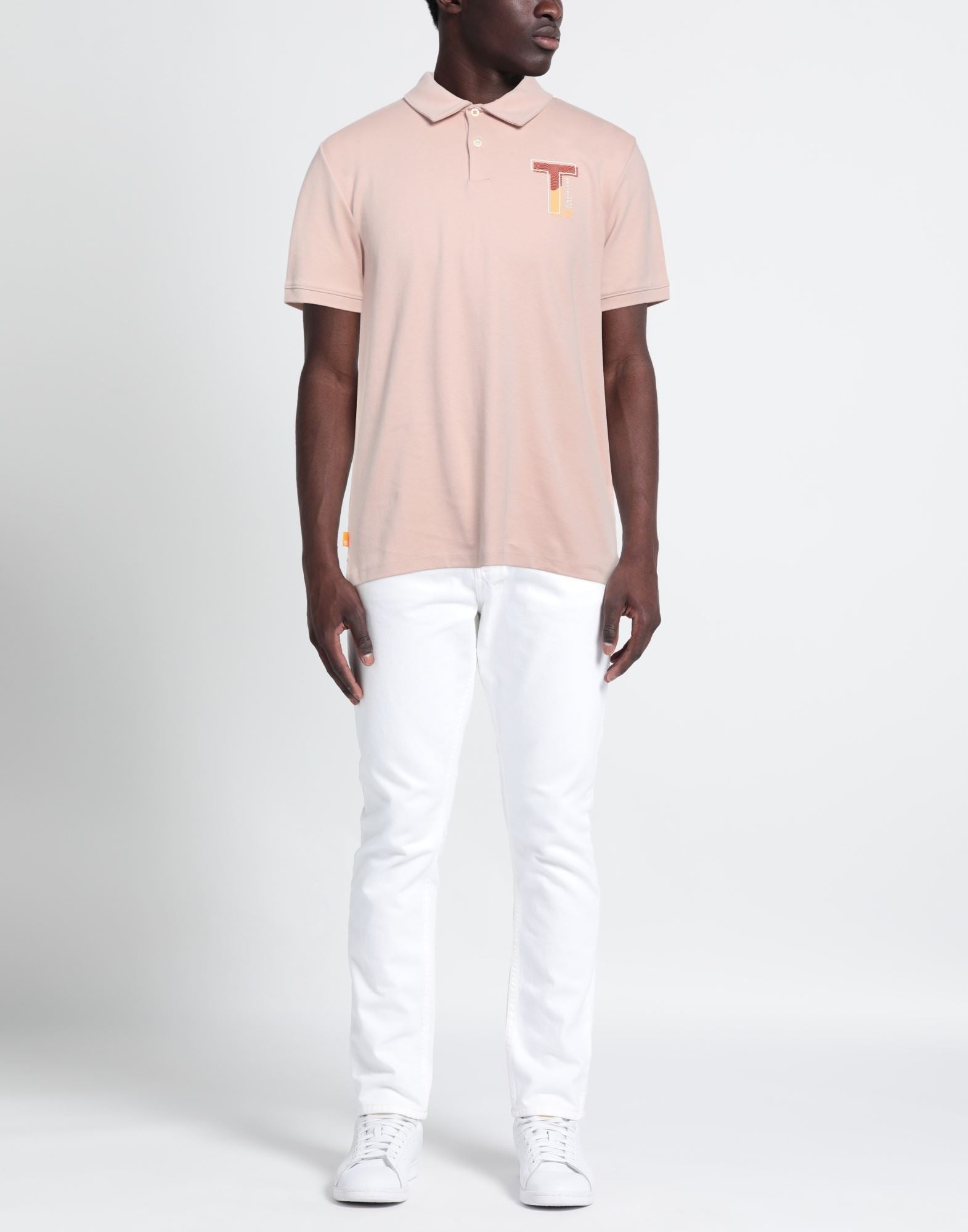 Tricou polo roz deschis Timberland - imagine 4