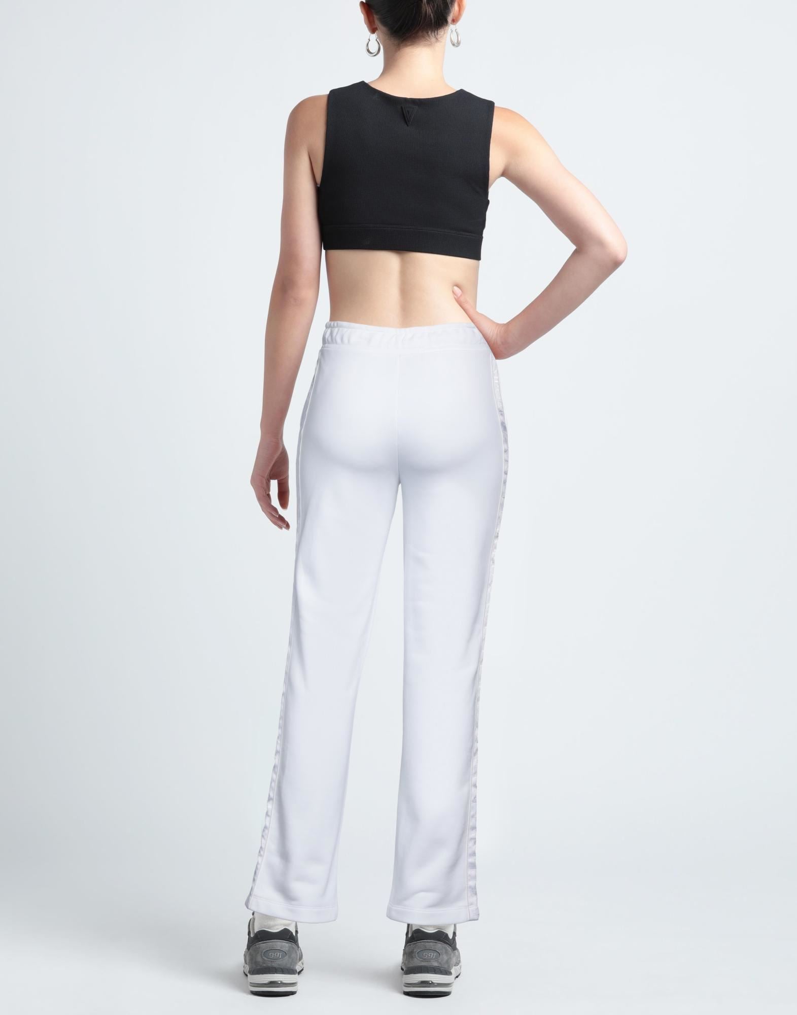 Pantaloni sport albi Emporio Armani - imagine 3