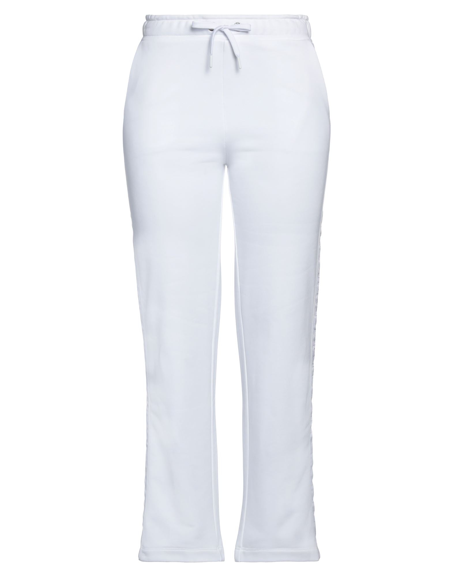 Pantaloni sport albi Emporio Armani - imagine 2