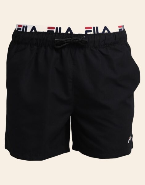 Pantaloni scurți de baie negri FILA